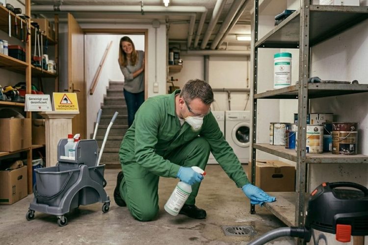 Schädlingsbekämpfung Kammerjäger Krefeld Mitarbeiter Keller