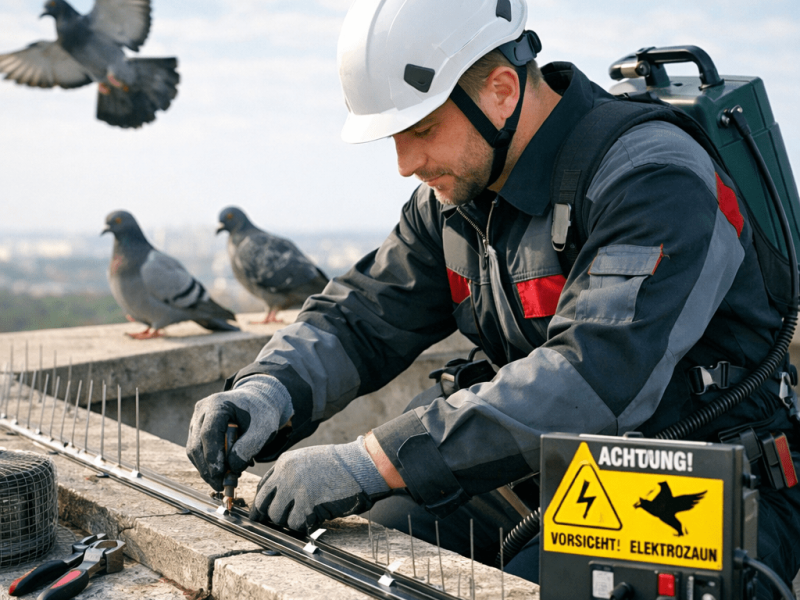 Schädlingsbekämpfung Taubenabwehr Kammerjäger